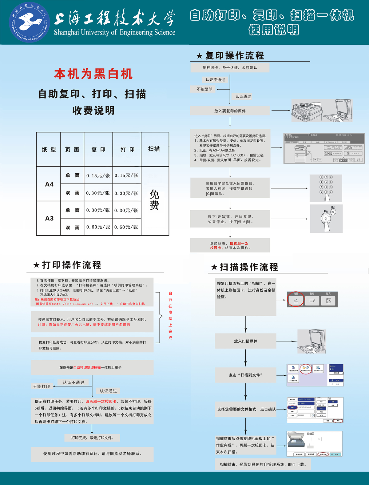 工程大復印打印掃描說明